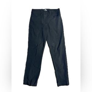 H&M, size 10, Black, straight, work pants. Rayon blend material